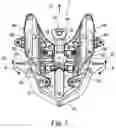 Fig. 06 - Windscreen with an adjustable height for a motorcycle