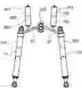 Fig. 01 - Hydropneumatic system for controlling the tilting of two wheels of a vehicle and a vehicle equipped with said system