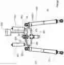 Fig. 04 - Hydropneumatic system for controlling the tilting of two wheels of a vehicle and a vehicle equipped with said system