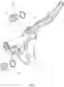 Fig. 09 - Brake lever assembly for hydraulic brake system