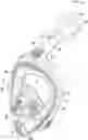 Fig. 01 - Diving mask with pressure-balancing means