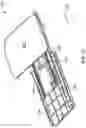 Fig. 14 - Slide-out tray table with interlock assembly