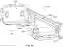 Fig. 16 - Slide-out tray table with interlock assembly