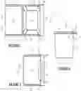 Fig. 02 - Container base and lid with planar area for flat application of adhesive membrane