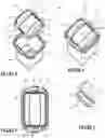 Fig. 03 - Container base and lid with planar area for flat application of adhesive membrane