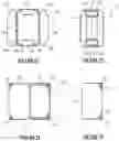Fig. 07 - Container base and lid with planar area for flat application of adhesive membrane