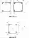 Fig. 08 - Container base and lid with planar area for flat application of adhesive membrane