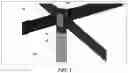 Fig. 02 - Post-mounted Retractable Ribbon Barrier