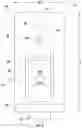 Fig. 07 - Ceiling tile control and grid support clip