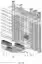 Fig. 30 - Single-row multilayer storage warehouse system with vertical avoidance