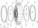 Fig. 01 - Sealing system for a rotary-piston compressor