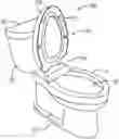 Fig. 01 - Toilet mounted management device