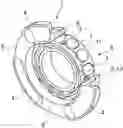 Fig. 01 - Ramp actuator and angular-contact ball bearing unit having a cold-formed outer ring and an embossed ramp contour, and method for producing a ramp disc