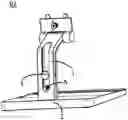 Fig. 01 - DISPLAY CABLE MANAGEMENT STRUCTURE AND DISPLAY