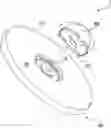Fig. 01 - Mounting bracket for flush mount lighting fixture