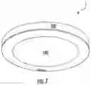 Fig. 08 - Mounting bracket for flush mount lighting fixture