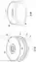 Fig. 09 - Mounting bracket for flush mount lighting fixture