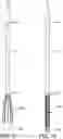 Fig. 13 - Hydraulically opened cone vertical tube diffuser with slanted anti-siphon hole