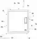 Fig. 01 - Door for a freezer or refrigerator cabinet