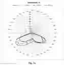 Fig. 16 - Single edge lit lighting module with bi-lobed light distribution