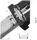 Fig. 17 - Two-piece spring push with stress distribution features