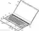 Fig. 01 - WOOD PANEL ASSEMBLIES FOR PALM REST AND TRACKPAD