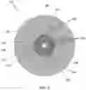 Fig. 05 - Fission reactor with segmented cladding bodies having cladding arms with involute curve shape