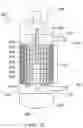 Fig. 14 - Fission reactor with segmented cladding bodies having cladding arms with involute curve shape