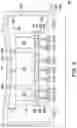 Fig. 14 - Adhesive and thermal interface material on a plurality of dies covered by a lid