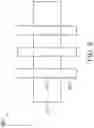Fig. 12 - FISHBONE STRUCTURE ENHANCING SPACING WITH ADJACENT CONDUCTIVE LINE IN POWER NETWORK