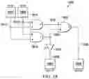 Fig. 15 - IC with first and second functional circuits coupling only first circuits to output bond pads