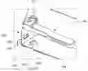 Fig. 01 - Removable lever for inserting and removing a tray from a chassis module of a server rack