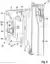 Fig. 10 - Transport device for transporting eviscerated poultry carcasses or parts thereof