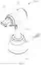 Fig. 02 - Wireless hair dryer system and rechargeable socket thereof