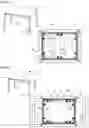 Fig. 02 - Dismantlable table comprising quick fastening means for fastening the tabletop to a structure