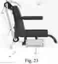 Fig. 22 - Wheelchair harness