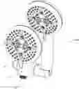 Fig. 01 - Shower head with shower holder