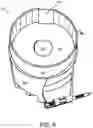 Fig. 08 - Foldable disposable protective cover for round gang boxes and lighting housings mounted in walls and ceilings of residential and commercial buildings