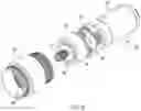 Fig. 09 - Pneumatic tool with gear train