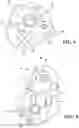 Fig. 04 - Striker locking latch assembly incorporating a cinching cam and hook for compressing the striker against outer support plates