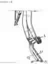 Fig. 12 - Floor mounted brake pedal