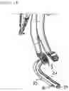 Fig. 13 - Floor mounted brake pedal