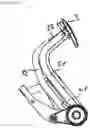 Fig. 20 - Floor mounted brake pedal