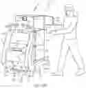 Fig. 10 - Mobility device with cargo bin stack