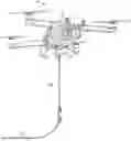 Fig. 01 - UAV and Cable Towing Attachment