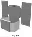 Fig. 22 - Containers having folding tops and blanks therefor