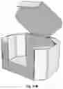 Fig. 26 - Containers having folding tops and blanks therefor