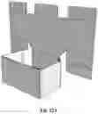 Fig. 37 - Containers having folding tops and blanks therefor