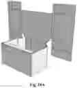 Fig. 40 - Containers having folding tops and blanks therefor
