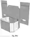 Fig. 47 - Containers having folding tops and blanks therefor